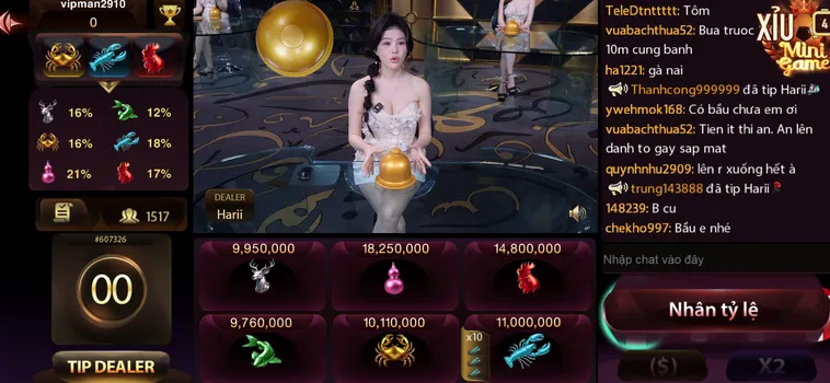 Trải Nghiệm Đỉnh Cao Sảnh Bầu Cua Livestream Tại ManClub Với Công Nghệ Hiện Đại