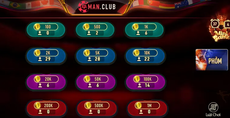 Chinh Phục Thế Giới Phỏm Tại ManClub Với Những Chiến Thuật Đỉnh Cao Đẳng Cấp