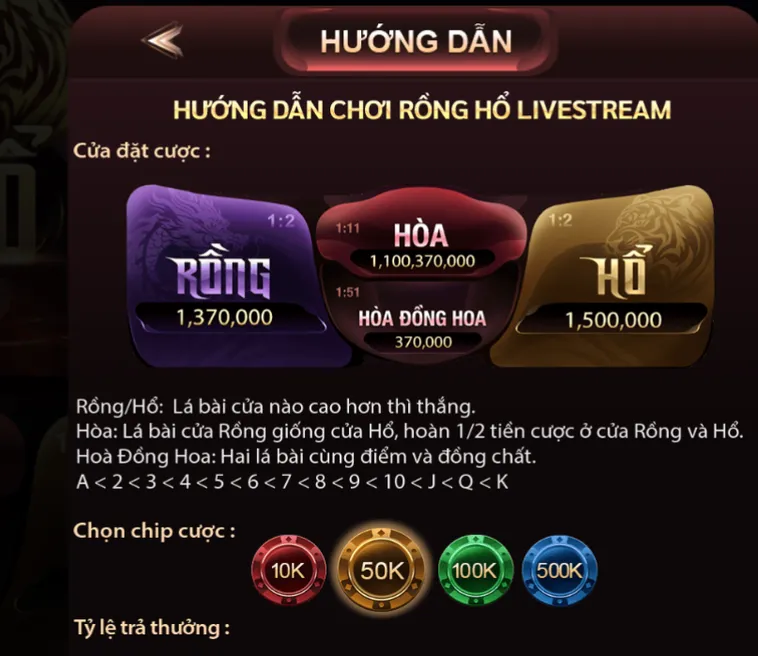 Chinh Phục Siêu Phẩm Rồng Hổ Livestream Tại ManClub Với Phần Thưởng Lớn Hàng Ngày