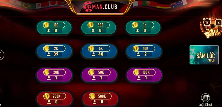 Sâm Lốc Solo Tại ManClub Đấu Trường Cá Cược Đối Kháng Đỉnh Cao Hiện Nay