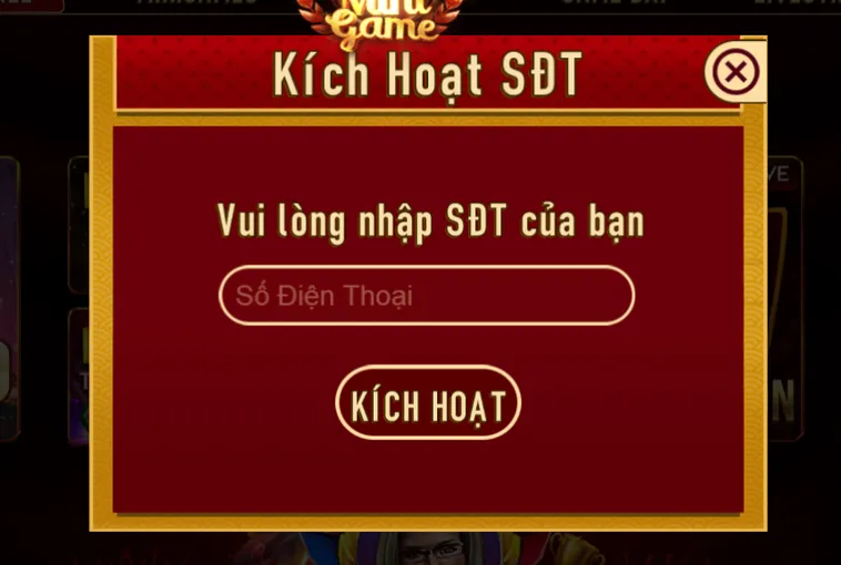 Kích Hoạt Số Điện Thoại Là Phương Pháp Bảo Mật An Toàn Tuyệt Đối Cho Người Chơi